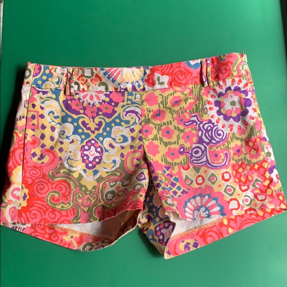 J.Crew Stretch Shorts Size 0 Multi Colors
